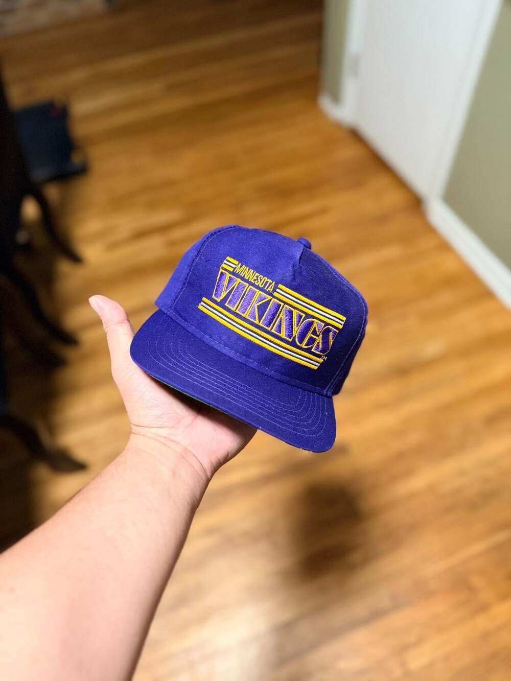 Drew Pearson Minnesota Vikings One Size Fits All Snapback Hat